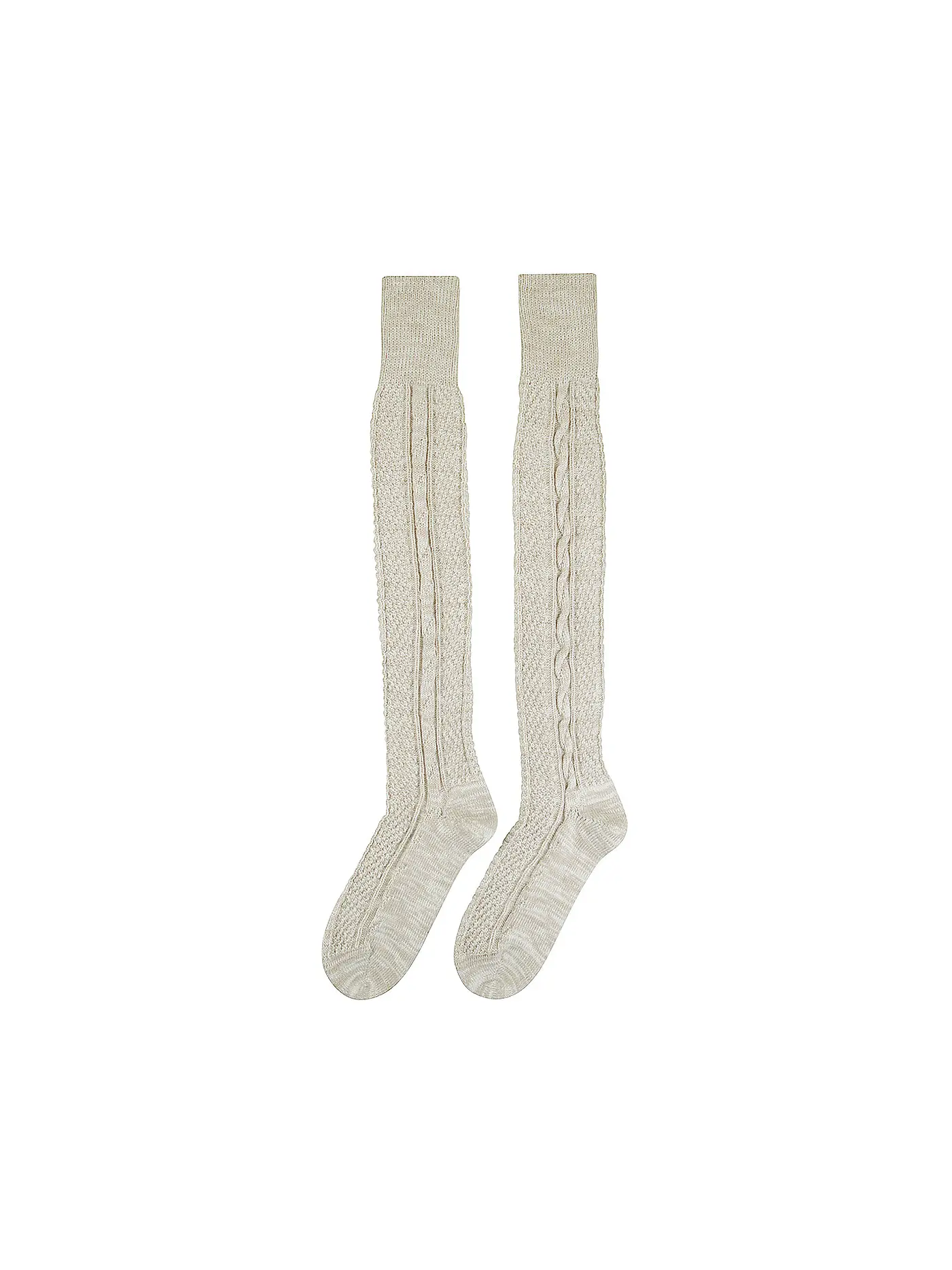 LUISE STEINER | Kniestrümpfe (lang) beige | 